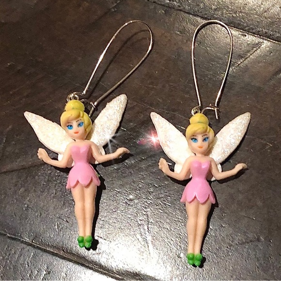 Tinkerbell- Earrings (Pink) - Picture 3 of 3